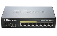 D-Link DGS-1008P/D2A Неуправляемый коммутатор с 8 портами 10/100/1000Base-T, функцией энергосбережения и поддержкой QoS (4 порта с поддержкой PoE 802.3af/802.3at (30 Вт), PoE бюджет 68 Вт)