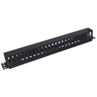 5bites CM-105B Панель-органайзер кабеля ГРЕБЕНКА / КРЫШКА / 1U / 19" / BLACK 5bites CM-105B Панель-органайзер кабеля ГРЕБЕНКА / КРЫШКА / 1U / 19" / BLACK