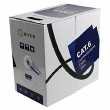 5bites FS6575-305A-BL Кабель  FTP / SOLID / 6CAT / 23AWG / CCA / PVC / BLUE / 305M