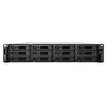 Synology RS3621xs+ (Rack2U) 8C2,1Ghz/8Gb (64)/RAID0,1,10,5,6/upto12HP HDDs SATA(3,5"or2,5")upto 36 with 2xRX1217RP/2xUSB/4GE+2x10GE/2xPCIe/iSCSI/2xIPcam(upto90)/2xRPS/no rail/5YW 