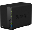 Synology DS220+ Сетевое хранилище QC2,0GhzCPU/8GbDDR4/RAID0,1,10,5,5+spare,6/upto 5hot plug HDD SATA(3,5' or 2,5')(upto15 with 2xDX517)/2xUSB3.0/ 2eSATA/4GigE/iSCSI/2xIPcam(upto40)/1xPS/3YW 