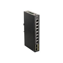 D-Link DIS-100G-10S/A2A Промышленный неуправляемый коммутатор с 8 портами 10/100/1000Base-T и 2 портами 1000Base-X SFP