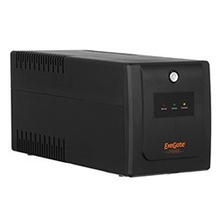 Exegate EP285483RUS ИБП ExeGate SpecialPro UNB-1000.LED.AVR.EURO.RJ <1000VA/650W, LED, AVR, 4 евророзетки, RJ45/11, Black>