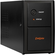 Exegate EP285604RUS ИБП ExeGate SpecialPro UNB-800.LED.AVR.EURO <800VA/480W, LED, AVR, 2 евророзетки, Black>