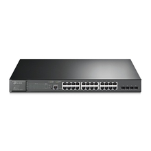 TP-Link TL-SG3428MP JetStream 28-портовый гигабитный управляемый коммутатор 2?го уровня с 24 портами PoE+ SMB