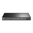 TP-Link TL-SG3428MP JetStream 28-портовый гигабитный управляемый коммутатор 2?го уровня с 24 портами PoE+ SMB