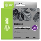 Картридж струйный Cactus CS-LC985BK черный для Brother DCPJ315W/DCPJ515W/MFCJ265W (15мл) Картридж струйный Cactus CS-LC985BK черный для Brother DCPJ315W/DCPJ515W/MFCJ265W (15мл)