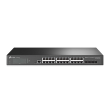 TP-Link TL-SG3428 Ver2.0 JetStream 24 портовый гигабитный управляемый коммутатор уровня 2+ с 4 SFP слотами SMB