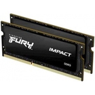Kingston DRAM 16GB 1866MHz DDR3L CL11 SODIMM (Kit of 2) 1.35V FURY Impact KF318LS11IBK2/16
