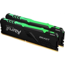 Kingston DRAM 64GB 3600MHz DDR4 CL18 DIMM (Kit of 2) FURY Beast RGB EAN: 740617319019