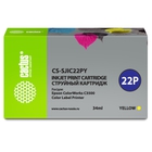 Картридж струйный Cactus CS-SJIC22PY желтый (34мл) для Epson ColorWorks C3500 Картридж струйный Cactus CS-SJIC22PY желтый (34мл) для Epson ColorWorks C3500