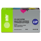Картридж струйный Cactus CS-SJIC22PBK черный (34мл) для Epson ColorWorks C3500 Картридж струйный Cactus CS-SJIC22PBK черный (34мл) для Epson ColorWorks C3500