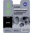 Картридж струйный Cactus CS-EPT0481 черный (16мл) для Epson Stylus Photo R200/R220/R300/R320/R340/RX500/RX600/RX620/RX640 Картридж струйный Cactus CS-EPT0481 черный (16мл) для Epson Stylus Photo R200/R220/R300/R320/R340/RX500/RX600/RX620/RX640
