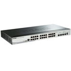 D-Link DGS-1520-28/A1A Управляемый L3 стекируемый коммутатор с 24 портами 10/100/1000Base-T, 2 портами 10GBase-T и 2 портами 10GBase-X SFP+ D-Link DGS-1520-28/A1A Управляемый L3 стекируемый коммутатор с 24 портами 10/100/1000Base-T, 2 портами 10GBase-T и 2 портами 10GBase-X SFP+
