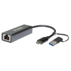 D-Link DUB-2315/A1A Сетевой адаптер 2.5 Gigabit Ethernet / USB Type-C с переходником USB Type-C / USB Type-A D-Link DUB-2315/A1A Сетевой адаптер 2.5 Gigabit Ethernet / USB Type-C с переходником USB Type-C / USB Type-A