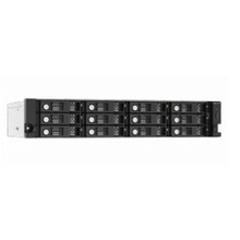 QNAP TL-R1220Sep-RP SAS-модуль расширения, 12 отсеков 3,5"/2,5" SAS/SATA 12/6 Гбит/с, стоечное исполнение, 2 блока питания