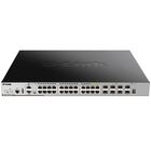 D-Link DGS-3630-28PC/A2ASI Управляемый стекируемый коммутатор 3 уровня с 20 портами 10/100/1000Base-T, 4 комбо-портами 100/1000Base-T/SFP и 4 портами 10GBase-X SFP+
