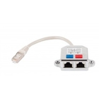 Cablexpert NCA-SP-01A Разветвитель NCA-SP-01A UTP 1 порт RJ45 (T568A/T568B) -> 2 порта RJ45 10/100 BASE-T Cablexpert NCA-SP-01A Разветвитель NCA-SP-01A UTP 1 порт RJ45 (T568A/T568B) -> 2 порта RJ45 10/100 BASE-T