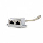 Cablexpert NCA-SP-02 Разветвитель NCA-SP-02 FTP 1 порт RJ45 (T568A/T568B) -> 2 порта RJ45 10/100 BASE-T Cablexpert NCA-SP-02 Разветвитель NCA-SP-02 FTP 1 порт RJ45 (T568A/T568B) -> 2 порта RJ45 10/100 BASE-T