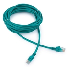 Патч-корд UTP Cablexpert PP12-5M/G кат.5e, 5м, литой, многожильный (зелёный) Патч-корд UTP Cablexpert PP12-5M/G кат.5e, 5м, литой, многожильный (зелёный)