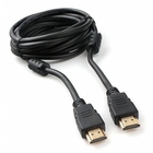 Кабель HDMI Cablexpert CCF2-HDMI4-10, 3м, v2.0, 19M/19M, черный, позол.разъемы, экран, 2 ферр кольца, пакет Кабель HDMI Cablexpert CCF2-HDMI4-10, 3м, v2.0, 19M/19M, черный, позол.разъемы, экран, 2 ферр кольца, пакет