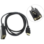 KS-is KS-441 Кабель HDMI M VGA M full (с чипом) черно-черный 1.8м KS-is KS-441 Кабель HDMI M VGA M full (с чипом) черно-черный 1.8м
