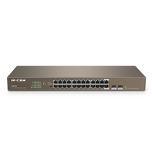 IP-COM G1024F Коммутатор в стойку, 24*1Gbit RJ45, 2 SFP