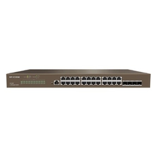 IP-COM G3328F Коммутатор управляемый в стойку, 24*1Gbit RJ45, 4*SFP 1Gbit,  console port
