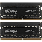 Kingston 32GB 3200MHz DDR4 CL20 SODIMM (Kit of 2) FURY Impact Kingston 32GB 3200MHz DDR4 CL20 SODIMM (Kit of 2) FURY Impact