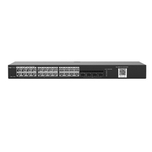 Ruiji RG-NBS3100-24GT4SFP-P 24 порта Gigabit Ethernet, коммутатор с облачным управлением 24 порта PoE/PoE+, 4 SFP, 370W PoE, 19 дюймов
