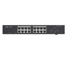 Ruiji RG-ES218GC-P 16 портов Gigabit Ethernet, коммутатор с облачным управлением 16 портов PoE/PoE+, 2 SFP, 240W PoE, 19 дюймов