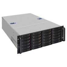 Exegate EX292552RUS Серверный корпус ExeGate Pro 4U660-HS24 <RM 19", высота 4U, глубина 660, БП 600ADS, 24xHotSwap, USB>