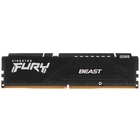 Kingston DRAM 8GB 4800MHz DDR5 CL38 DIMM FURY Beast Black KF548C38BB-8 Kingston DRAM 8GB 4800MHz DDR5 CL38 DIMM FURY Beast Black KF548C38BB-8