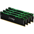 KINGSTON DRAM 32GB 3200MHz DDR4 CL16 DIMM (Kit of 4) FURY Renegade RGB Black EAN: 740617321760 KINGSTON DRAM 32GB 3200MHz DDR4 CL16 DIMM (Kit of 4) FURY Renegade RGB Black EAN: 740617321760
