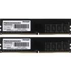 Модуль памяти DIMM 32GB PC25600 DDR4 KIT2 PSD432G3200K PATRIOT Модуль памяти DIMM 32GB PC25600 DDR4 KIT2 PSD432G3200K PATRIOT