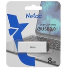 Netac USB Drive 8GB U185 NT03U185N-008G-20WH USB2.0 белый Netac USB Drive 8GB U185 NT03U185N-008G-20WH USB2.0 белый