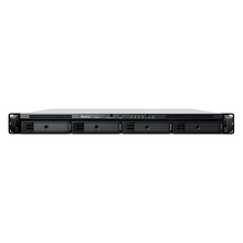 Synology RS822+ Сетевое хранилище (1U,4x3.5"/2.5" HDD, 4-core 2.2 GHz, 2 GB DDR4 ECC SODIMM, 4xGbE LAN) 