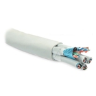 Hyperline FUTP16W-C5-S24-IN-LSZH-GY Кабель витая пара, экранированная F/UTP, категория 5, 16 пар (4 пары (24 AWG)х4) (1м) Hyperline FUTP16W-C5-S24-IN-LSZH-GY Кабель витая пара, экранированная F/UTP, категория 5, 16 пар (4 пары (24 AWG)х4) (1м)