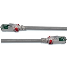SIEMON ZM6A-S03M-04B-SALESiemon ZM6A-S03M-04B-SALE Z-MAX Патч-корд S/FTP, категория 6A, 26AWG, RJ45-RJ45, T568A/B, CM LSOH, 3 м, серый, прозрачные колпачки (из уп. 100 шт., без индивидуальной упаковк