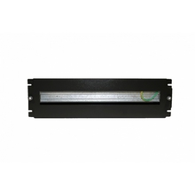 Рейка-DIN Hyperline BPB19-PS-3U-RAL9005 1U черный (упак.:1шт)