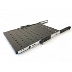 Hyperline TSS3-600-RAL9004 Полка выдвижная c 19'' креплением, глубина 600 мм, нагрузка до 20 кг, для шкафов TTB глубиной 800-1200мм, цвет черный (RAL 9004) 