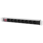 ЦМО Блок розеток Rem-10 с выкл., 8 Schuko, 10 A, алюм., 19", шнур 1.8 м. 1,8 IEC 60320 C14 (R-10-8S-V-440-1.8) ЦМО Блок розеток Rem-10 с выкл., 8 Schuko, 10 A, алюм., 19", шнур 1.8 м. 1,8 IEC 60320 C14 (R-10-8S-V-440-1.8)