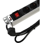 ЦМО Блок розеток Rem-16 с выкл и USB-портом, 6 Schuko, 16A, алюм., 19", шнур 1,8 м. ЦМО Блок розеток Rem-16 с выкл и USB-портом, 6 Schuko, 16A, алюм., 19", шнур 1,8 м.
