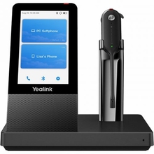 Гарнитура беспроводная Yealink WH67 UC черный (306578)