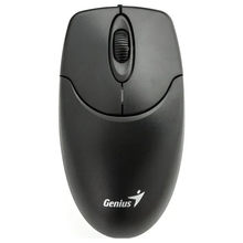 Мышь проводная Genius NetScroll 120 V2, оптическая, разрешение 1000 DPI, кабель 1.5 м, для правой/левой руки. Цвет: черный