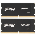 Память оперативная/ Kingston 32GB 4800MT/s DDR5 CL38 SODIMM (Kit of 2) FURY Impact PnP