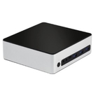 Hiper LC Nettop HIPER Factum LC, I3-1215U,2*DDR5 SODIMM. Intel UHD Graphics for 12th Gen (1*HDMI, 1*DP) 3*USB3.0, 2*USB2.0, 1*Type-C, 2*RJ45, 1*SPK, 1*MIC, WiFi, VESA