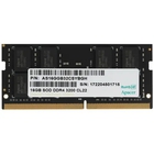 Apacer DDR4 16GB 3200MHz SO-DIMM (PC4-25600) CL22 1.2V ES.16G21.GSH Apacer DDR4 16GB 3200MHz SO-DIMM (PC4-25600) CL22 1.2V ES.16G21.GSH