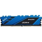 Память DIMM DDR4 8Gb PC28800 3600Mhz Netac Shadow Blue с радиатором (NTSDD4P36SP-08B)