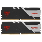 Память DDR5 2x32Gb 5200MHz Patriot PVVR564G520C40K Viper Venom RGB RTL Gaming PC5-41600 CL40 DIMM 288-pin 1.35В с радиатором Ret Память DDR5 2x32Gb 5200MHz Patriot PVVR564G520C40K Viper Venom RGB RTL Gaming PC5-41600 CL40 DIMM 288-pin 1.35В с радиатором Ret